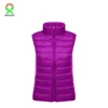 Factory supply 2018 New Arrival women light down vest