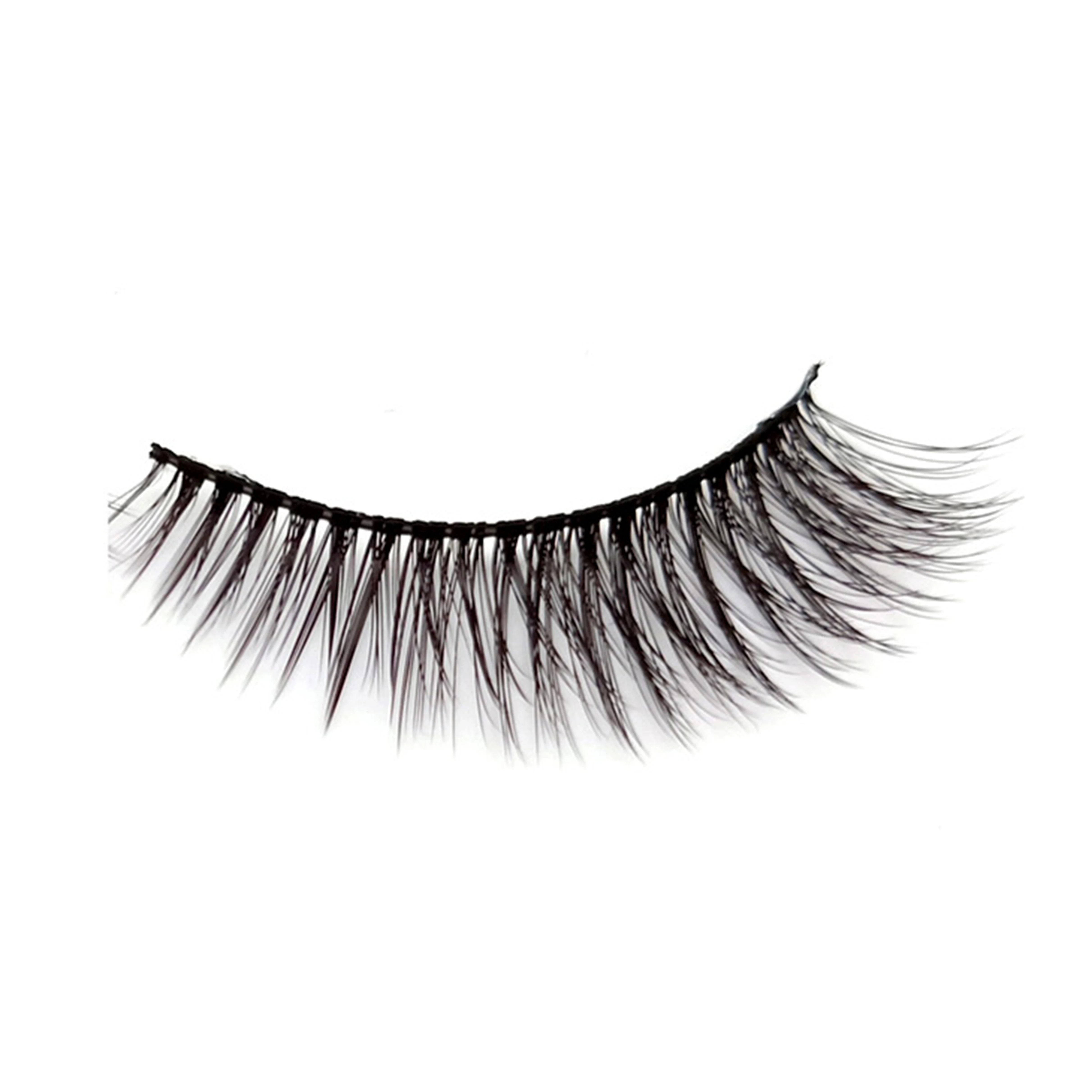 

winkie D40 faux mink eyelashes in false eyelash 3d packaging by real mink eyelash vendors, Natural black