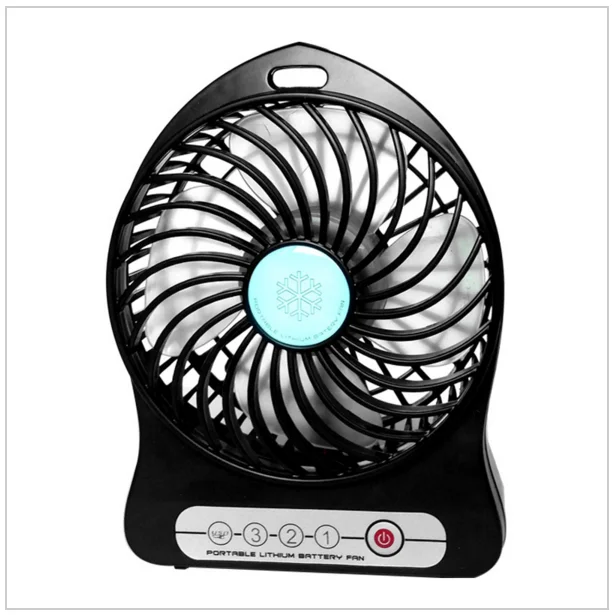 Portable Lithium Rechargeable Mini Battery Fan With Super Win Buy