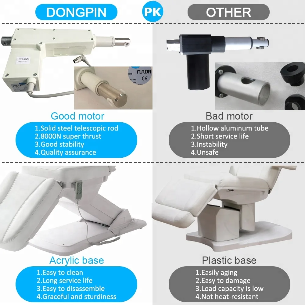 
electric massage bed treatment chair for spa medical chair 
