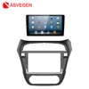 For Dong Feng Aeolus A60 2016 Car Radio panel Frame Car Stereo Radio GPS Navigation plate panel Frame Fascias Adapter Trim Frame