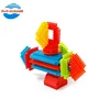 Kids plastic comb diy stacking blocks with 46 pcs