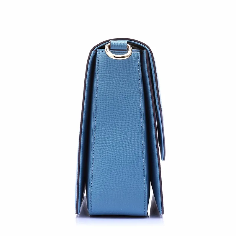 CC2056A-High end hot sale branded design faux saffiano PU leather functional shoulder bag