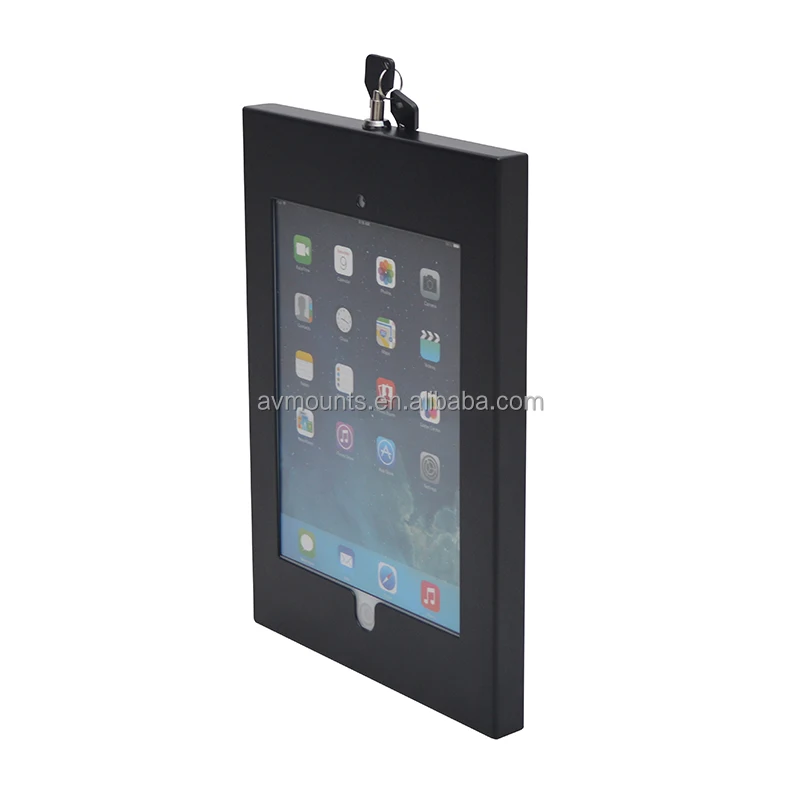 Black Steel 10.1 inches security tablet universal case