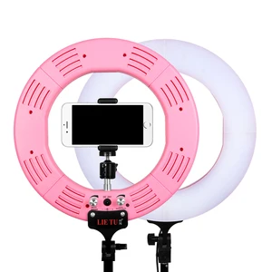 12  Photography studio Dimmable Video Camera Led selfie Ring Light  for video broadcast Makeup
