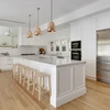 2019 Hangzhou Vermont High End Bespoke Cherry Custom Luxury American Classic Kitchen Cabinet Solid Wood