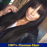 

100% indian human hair wigs for black women thin skin perimeter full lace wigs straight