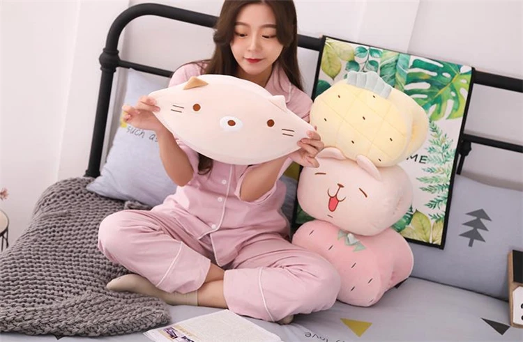 hand warmer pillow miniso