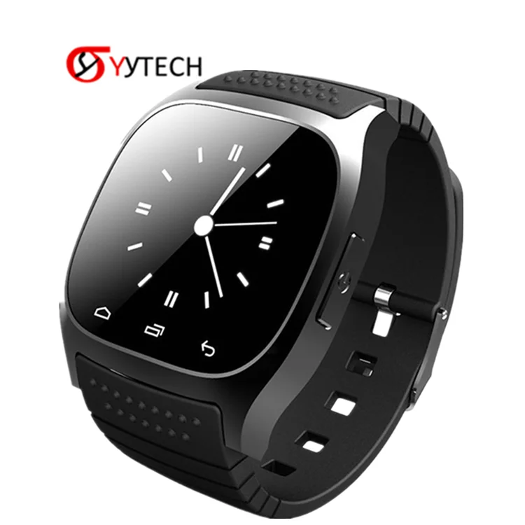 

SYYTECH New M26 Smart Watch Handsfree Call SMS Sports Pedometer Waterproof Bluetooth Smartwatch Bracelet, Black;white;blue