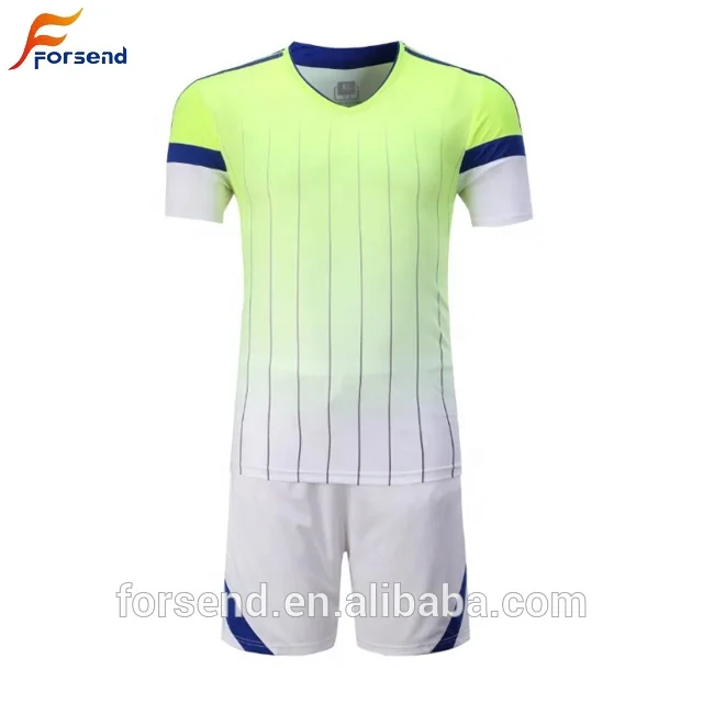

Custom New Model Logo Color Football Short Wear Sleeve 100% Polyester Soccer Jerseys, N/a