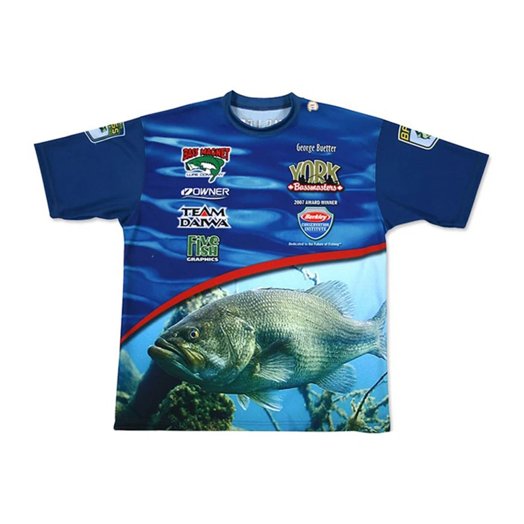  Custom Fishing Jersey Wear Sublimation Fishing Shirt - Buy Fishing 