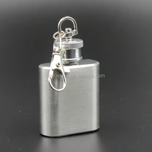 Image of 1oz stainless steel hip flask for manYGC-G01 wedding gifts for guests