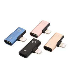 Listen Music And Charging Data Sync High Quality Mini Smart Chip Audio Adapter Splitter For iPhone 7 8 plus