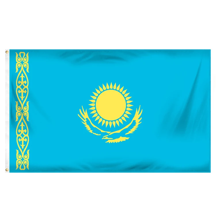 3x5 ft Kazakhstan Flags