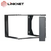 Linknet 19'' front swing door network wall mount open rack for switch, servers, patch panels