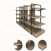 Adjustable Supermarket Store Display Shelf Wooden Bread Shelves