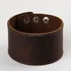 Genuine Leather Bracelet Wristband Cuff Bangle Hot Sale