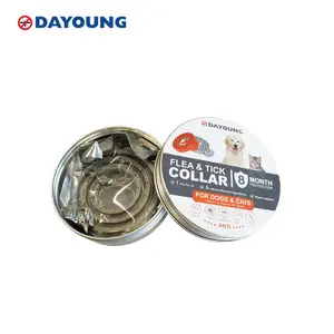 Natural flea and tick  mosquito repellent pet collar
