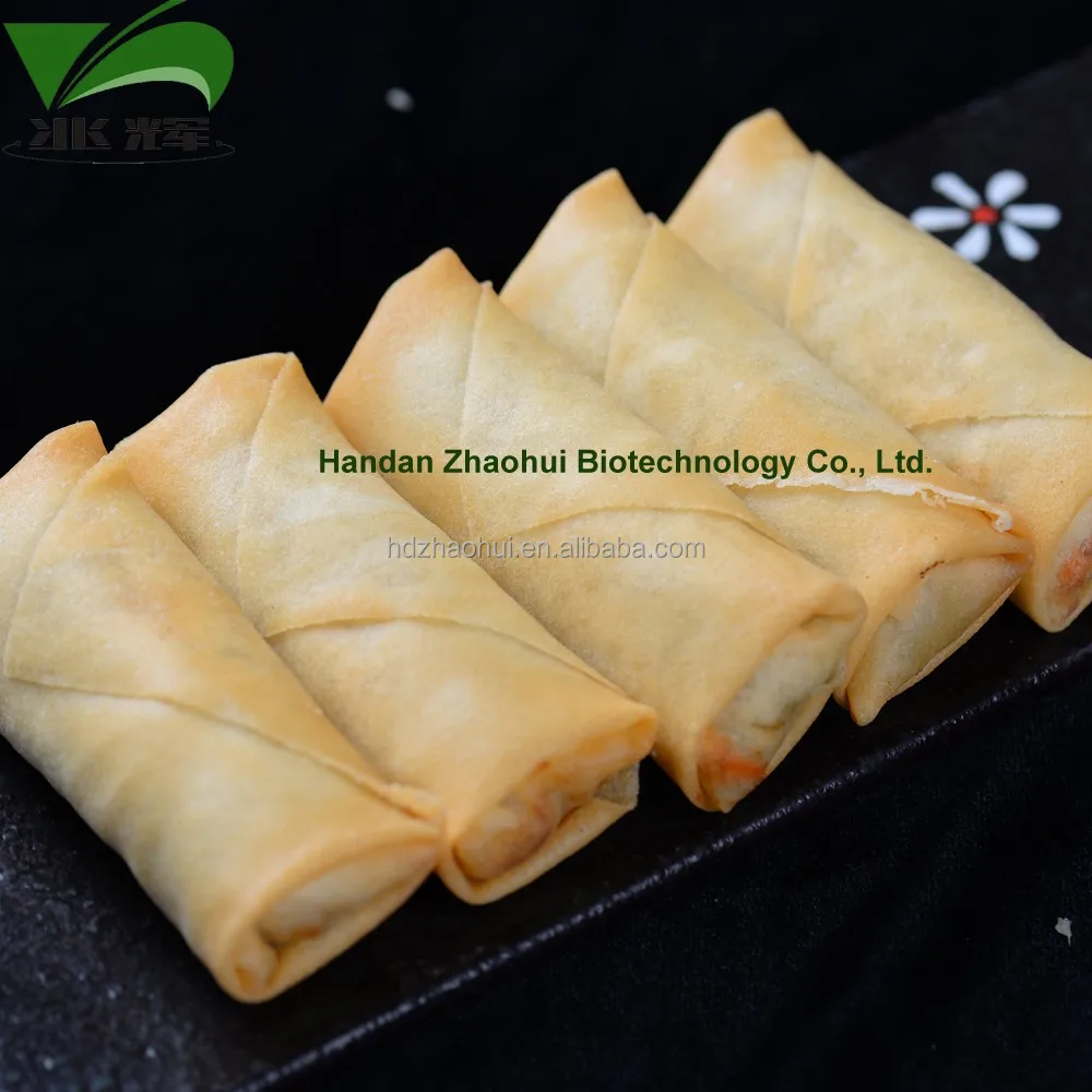 
ZHAOHUI Factory Frozen Vegetable IQF Fried Spring Rolls 
