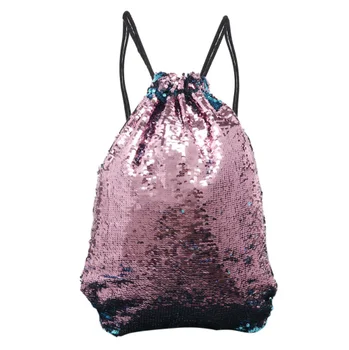 sequin school backpack