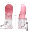 High Quality Outdoor Travel 350ML ABS Portable Pet Water Bottle For Dog