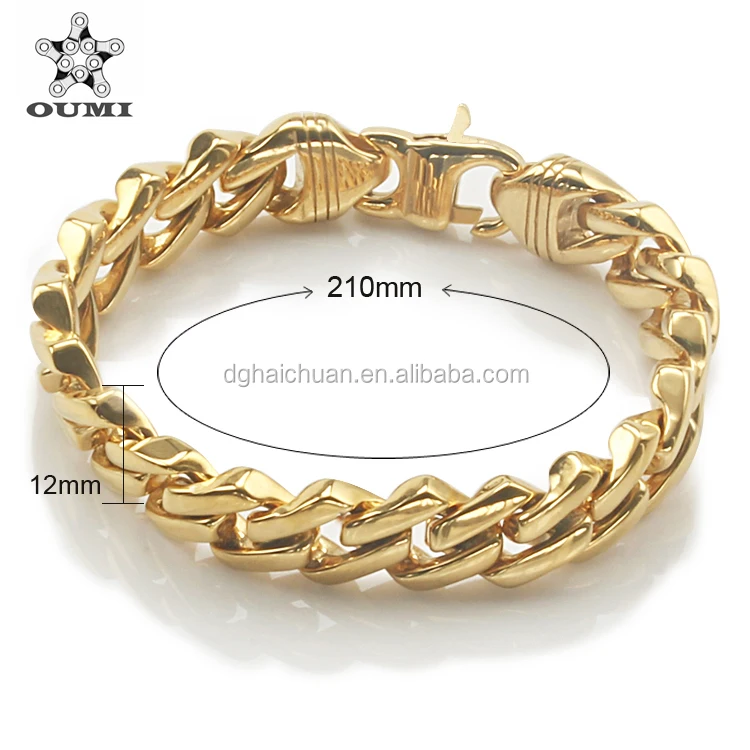 

2017 new gold bracelet designs ,stainless steel 22k gold bracelet, Silver;gold;black;mixed