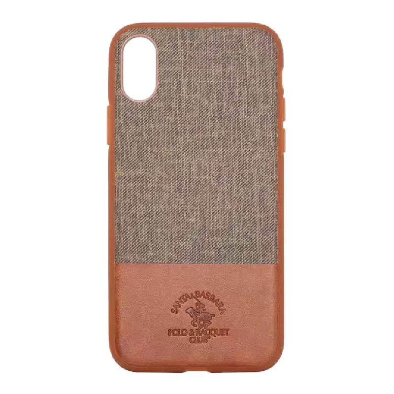 

POLO Original Leather Case For iPhone XS Fashion High Quality Back Cover Phone Case for iPhone XS ZY-074