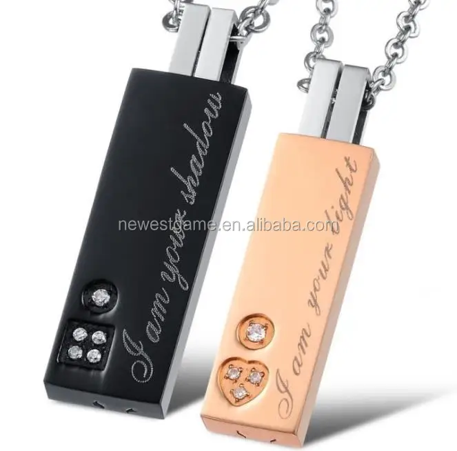 

24 styles Popular necklace for lovers jewelry couples Free shipping