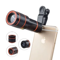 

Universal HD Clip-On Optical 12X Zoom Telescope Lens Telephoto Phone Camera Lens Other Mobile Lens Accessories