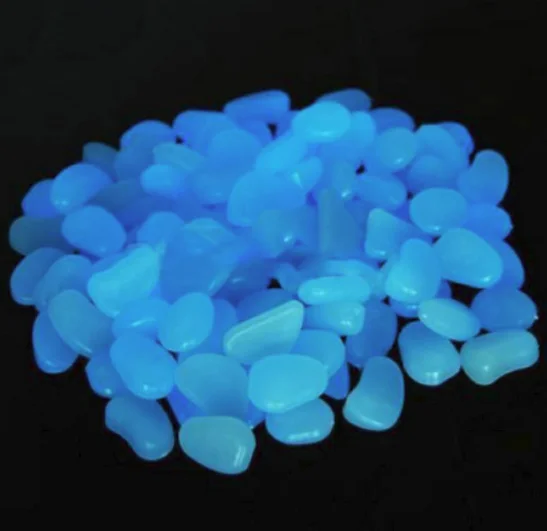 
Luminous pebbles glow stones glow in the dark pebble for decoration 