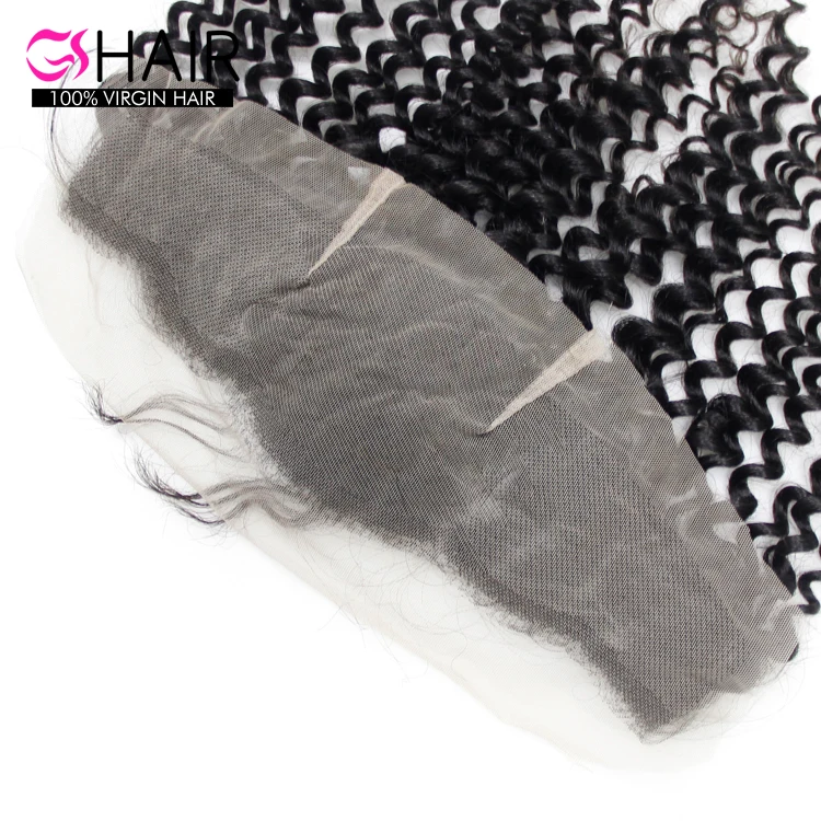 

indian human hair weaving 4x13 transparent lace closure curly human hair with lace frontal closure