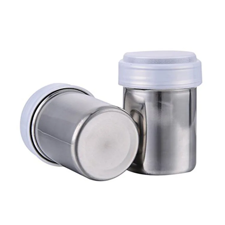 

Hot Sale 304 Stainless Steel Dense Wire Mesh BBQ Spice Shaker Seasoning Bottle Salt Pepper Bottle, Silver