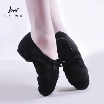 black canvas jazz shoes