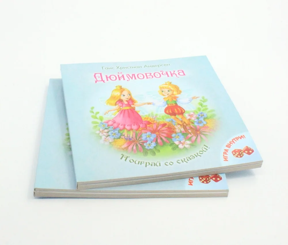 
Kids Fairy Tale Books For Girls, Custom Print Comic Book Of Education Reading Book 