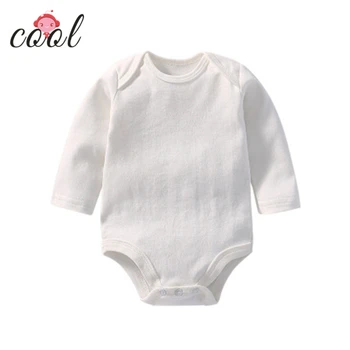 baby organic rompers cotton clothes long larger jumpsuit