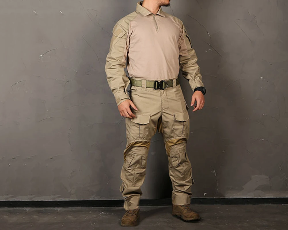Tactical Military Combat Uniform Suit Pant G3 Airsoft GEN3 Camo MultiCam BDU TYP 