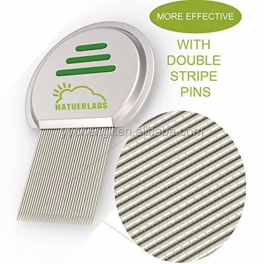 

anti nit free stainless steel head lice comb