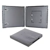 Factory Price Plastic Game Case Black DS Game Case with clear film