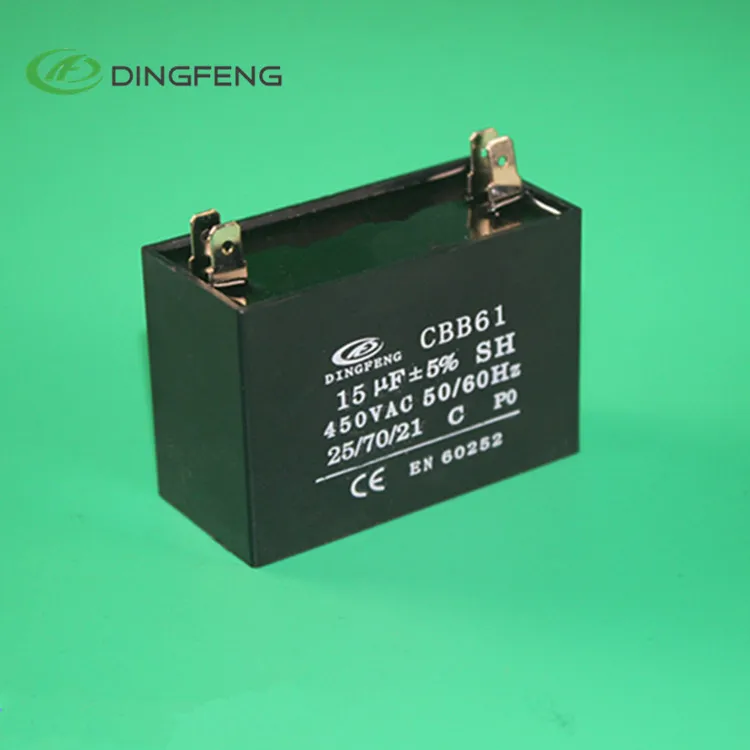 Cbb61 metalizado en60252-1 condensador del ventilador-Condensadores ...