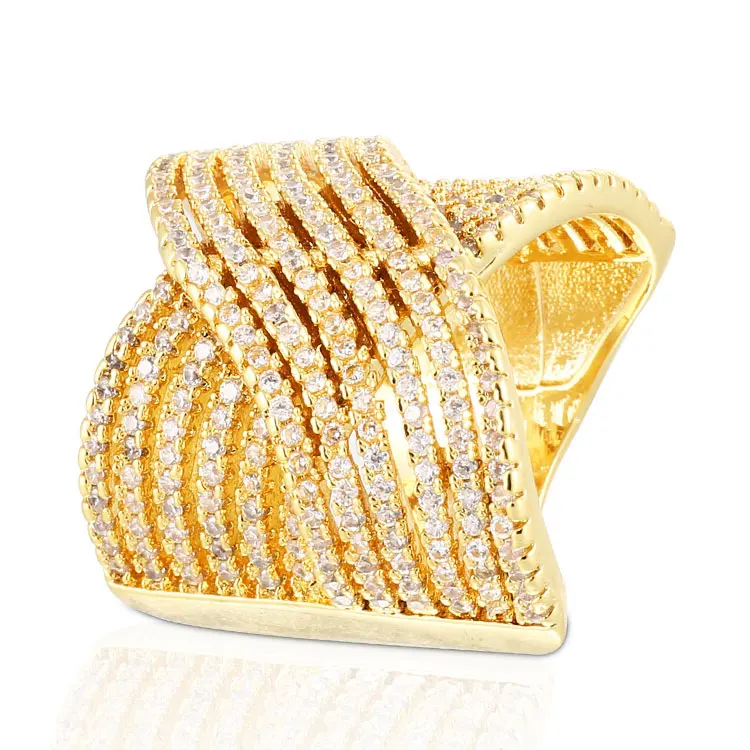 

New Design Men Ring Yellow Gold Men's Wedding Band Ring For Men Wholesale