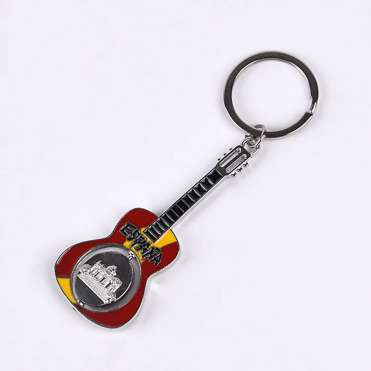 Custom Pendant Keychain Madrid Souvenir Metal Pendant Key ...