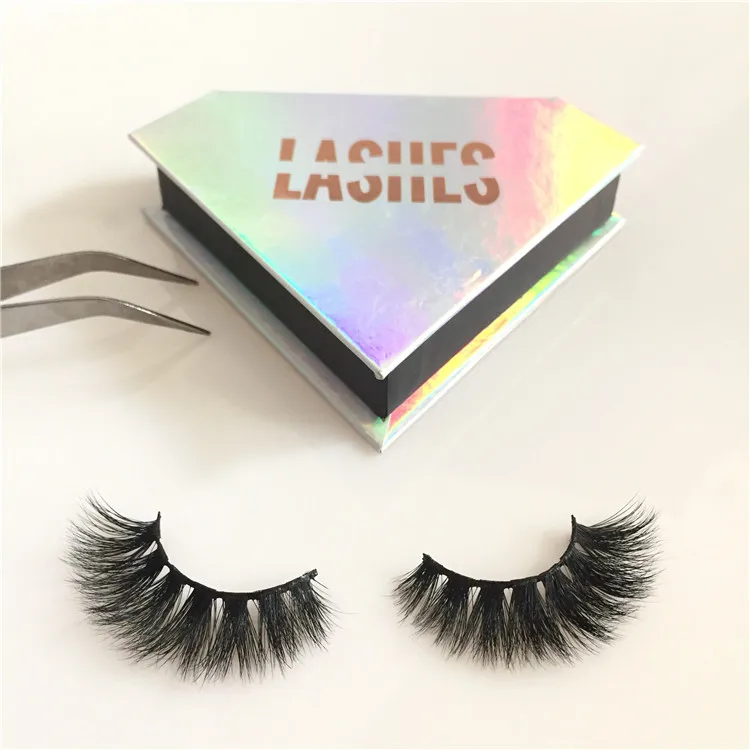 

3D Beauty False Eyelash Mink Lash Private Label Mink Lashes, Black
