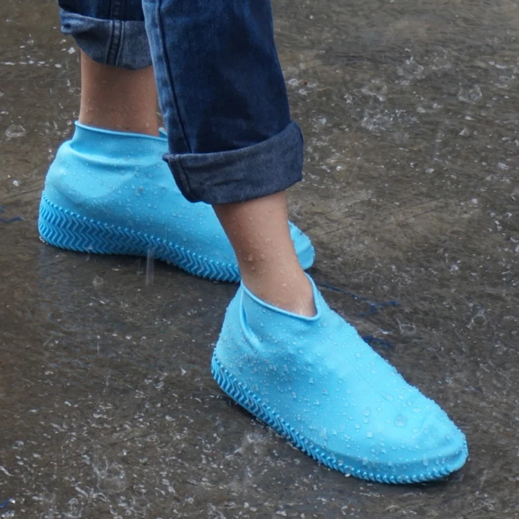 

Rain Covers Waterproof Reusable Slip-Resistant Overshoes Nice New Shoe Covers, 11 colors for your choose