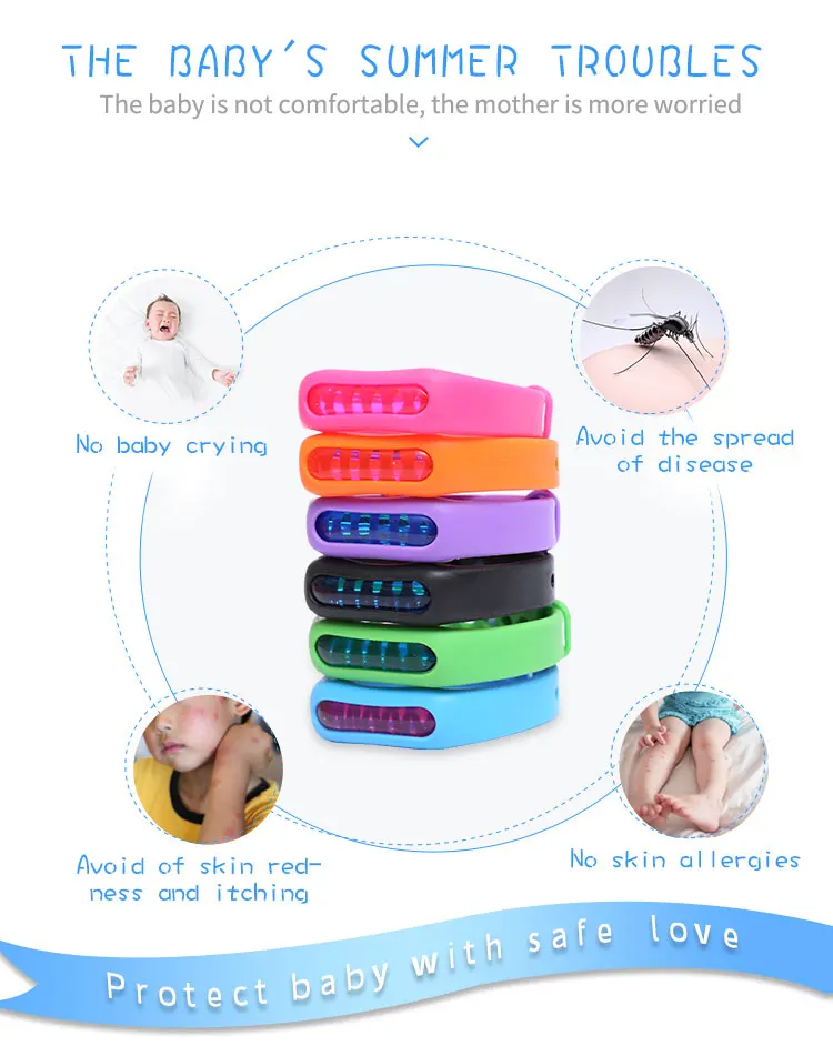 Mosquito Repellent Wristbands 