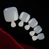Natural color toe nail tips