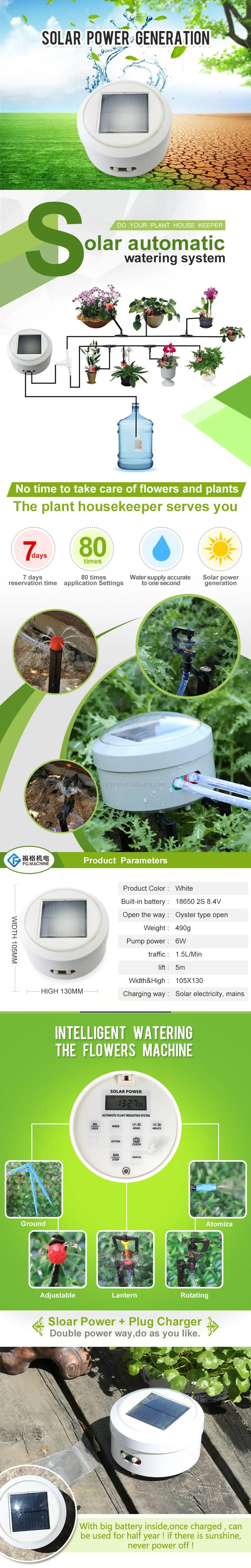 Efficient Garden Watering with Automatic Drip Irrigation