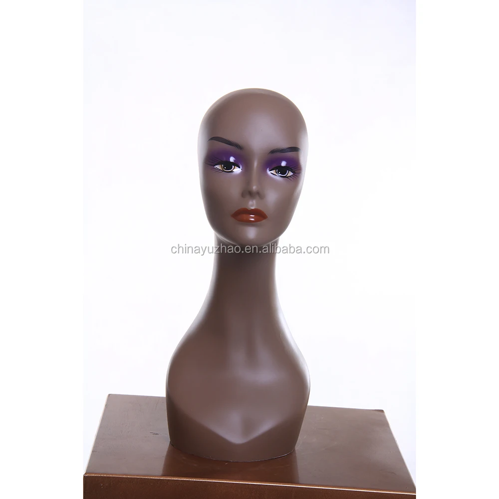Plastic Mannequin Head African Female Head H1040 Buy Cheap Mannequin
