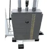 home gym set, rectangular steel weight stack, rectangular weight plate for fitness