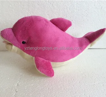 pink stuffed dolphin