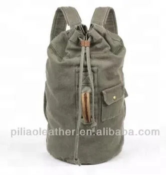 vintage military backpack
